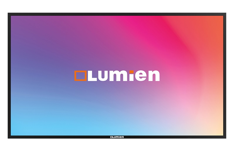 Панель Lumien LB5535SDUHD чёрная, 3840х2160, 350cd/m2, 1200:1, 9ms, HDMI, DP, RS-232, Android 8.0