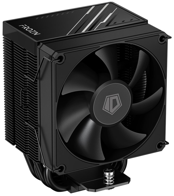 Кулеры для CPU Ice Hammer,ID-Cooling Кулер ID-Cooling FROZN A400 BLACK LGA1851/1700/1200/115x/AM5/AM4 (92mm fan, 500-2200rpm, 45.8CFM, 25.8dBA, 180W TDP, 4-pin PWM) RET