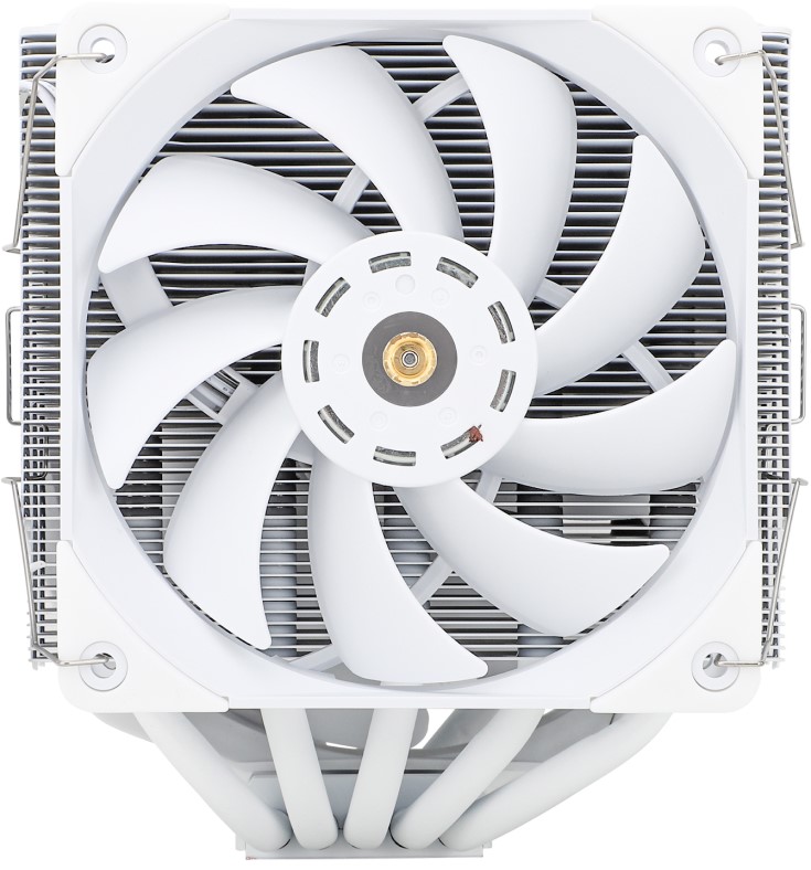 Кулер Thermalright Frost Commander 140 white FC-140-WH LGA115X/1200/2011/-3/2066/AM4 (2*120mm fan, 1850rpm, 82CFM, 29.6dBA, 4-pin PWM)