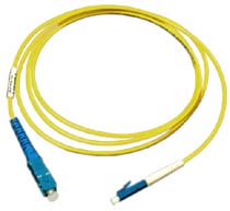 Патч-корд волоконно-оптический Vimcom LC-SC Simplex 3m 9/125