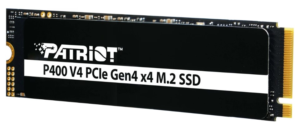 SSD Patriot Memory Накопитель SSD M.2 2280 Patriot P400 4TB, 6000/5000MB/s, TBW 320