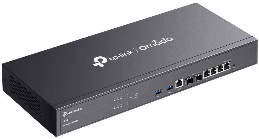 Контроллер TP-LINK OC400 Omada Hardware Controller, 2Ч10GE SFP+, 4ЧGE RJ45, 2ЧUSB 3.0
