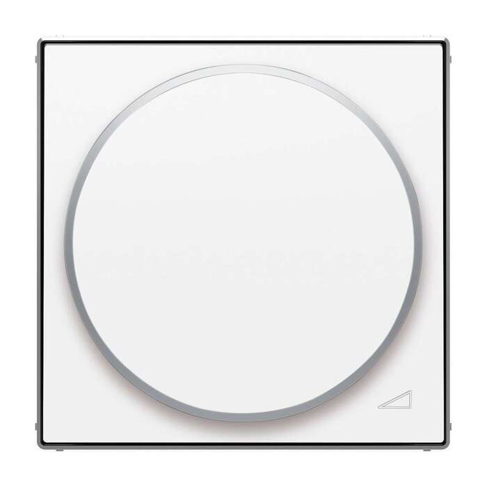 Накладка ABB 2CLA856020A1101 с поворотной ручкой для механизма поворотного светорегулятора, альпийский белый