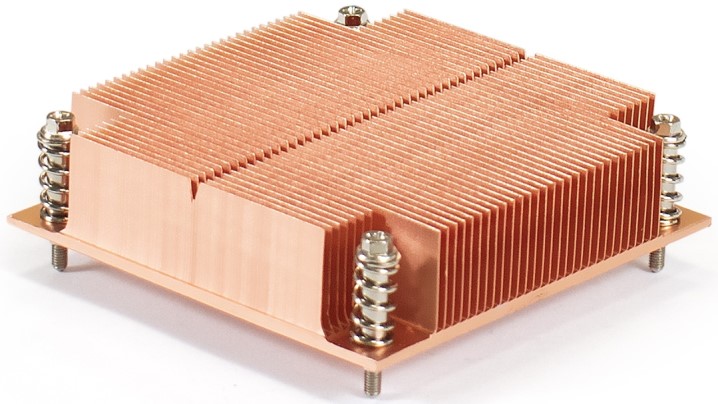 Радиатор Exegate ESNK-0046.1U.115x.Cu EX286164RUS GA1150/1151/1155/1156/1200 (медный, TDP 100W, на винтах, с термопастой) Retail box