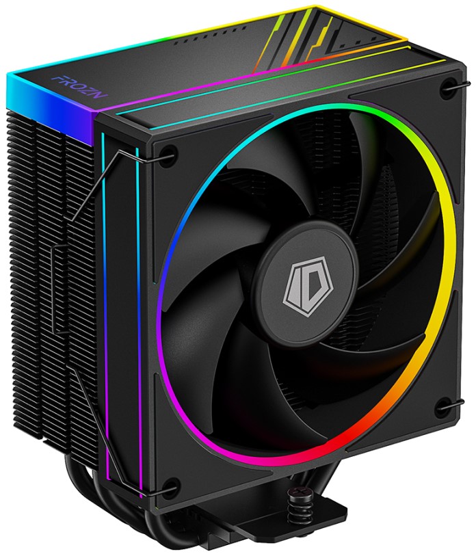   Xcom-Shop Кулер ID-Cooling FROZN A410 ARGB LGA1851/1700/1200/115x/AM5/AM4 (2*120mm fan, 500-2000rpm, 78CFM, 29.9dBA, 220W TDP, 4-pin PWM/5V 3-pin ARGB ) RET