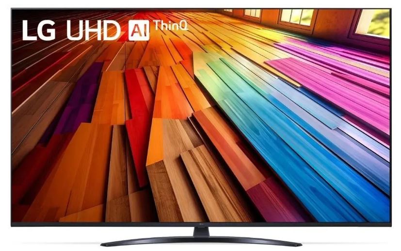 Телевизор LG 50UT81006LA.ARUG 50 черный 4K Ultra HD 60Hz DVB-T DVB-T2 DVB-C DVB-S2 USB WiFi Smart TV