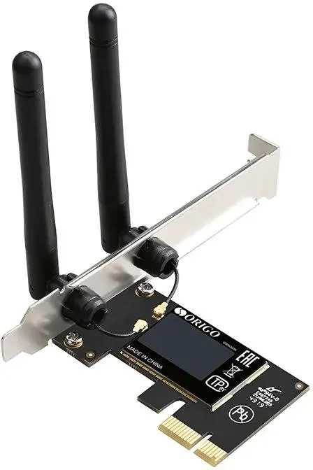 Сетевые карты ORIGO Адаптер сетевой ORIGO OWN300A/A1A Wi-Fi PCI Express (ант.внеш.несъем.) 2ант.