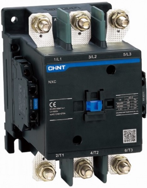 Контактор CHINT 836542 NXC-265, 265А, 220В/АС3, 2НО+2НЗ, 50Гц (R)