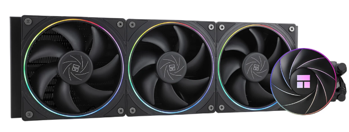 Система охлаждения жидкостная Thermalright Aqua Elite Black 360 ARGB V2 LGA115X/1200/1700/1851/2011/2066/AM4/AM5 (3*120mm, 2000rpm, 68.9CFM, 28dBa)