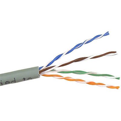 Кабель витая пара U/UTP 5e кат. 50 пар TWT TWT-5EUTP50-XS PVC, 305м, серый