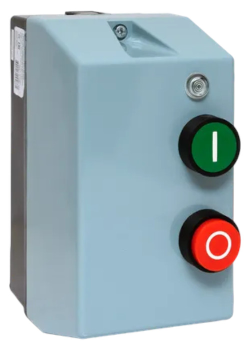 Пускатель электромагнитный EKF ctrp-r-9-230v-4A-led КМЭ 9А 230В с РТЭ Ir-2,5-4А и индикатором IP65