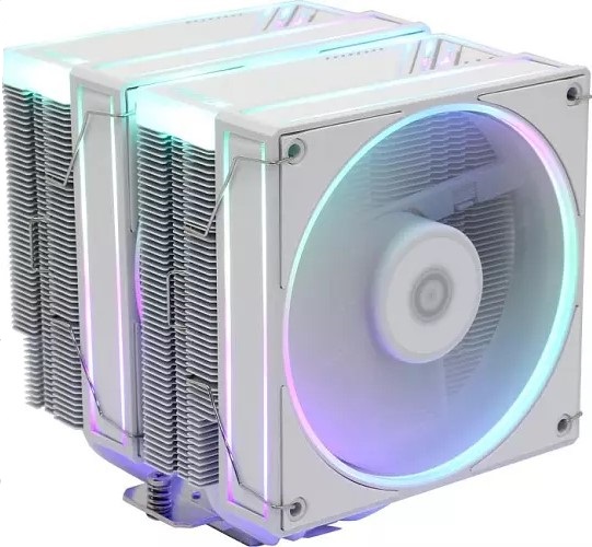 Кулер ID-Cooling FROZN A620 PRO SE ARGB WHITE LGA1851/1700/1200/115X/AM5/AM4 (TDP 260W, 2*120mm, 300-2000rpm, 58CFM, 27.2dBa) RET