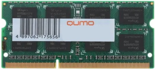   Xcom-Shop Модуль памяти SODIMM DDR2 4GB Qumo QUM3S-4G1600K11L PC3-12800 1600MHz CL11 1.35V
