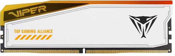 Модуль памяти DDR5 48GB (2*24GB) Patriot Memory PVER548G66C34KT Viper Elite 5 Tuf Gaming Alliance RGB PC5-52800 6600MHz CL34 288-pin 1.4В радиатор  Re