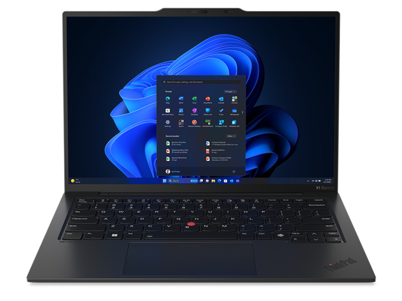 Ноутбук Lenovo ThinkPad X1 Carbon Gen 12 21KC006GRT Ultra 7 155U/32GB/1TB SSD/Intel Graphics/14 2.8K OLED/TOUCH/WiFi/BT/cam/Win11Pro/black