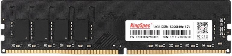 Модуль памяти DDR4 16GB KINGSPEC KS3200D4P12016G 3200MHz PC4-25600 288-pin 1.2В single rank RTL