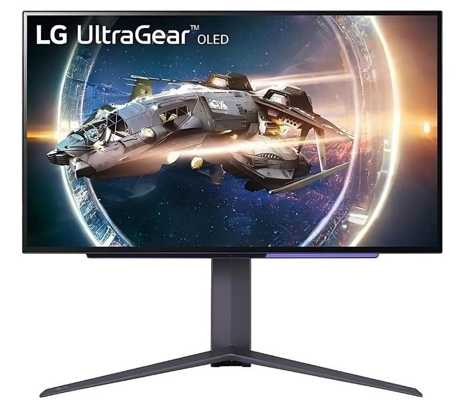   Xcom-Shop Монитор 27 LG UltraGear 27GR95QE-B черный OLED LED 16:9 HDMI матовая HAS Piv 200cd 178гр/178гр 2560x1440 240Hz G-Sync FreeSync Premium DP QHD USB
