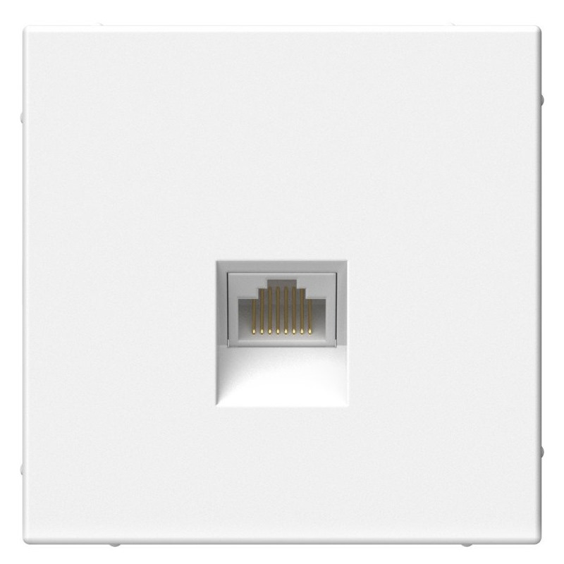 Розетка компьютерная Systeme Electric GAL001386 ArtGallery RJ45, кат. 6A, механизм, Лотос