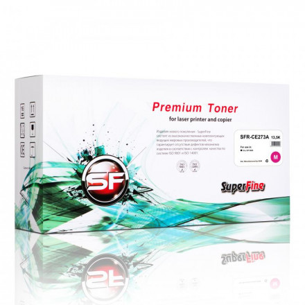 Картридж SuperFine SFR-CE273A Картридж HP CE273A  CLJ CP 5525 13.5K magenta Premium SuperFine