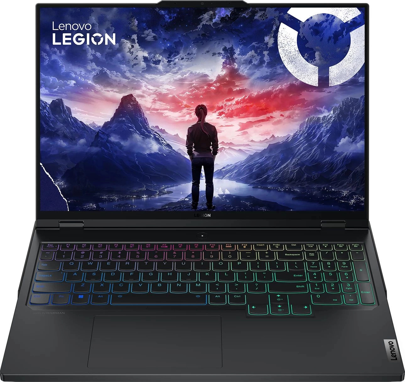 Ноутбук Lenovo Legion Pro 7 16IRX9H 83DE004GRK i9-14900HX/32GB/1GB SSD/noDVD/16(2560x1600 IPS)/GeForce RTX4080(12GB)/Cam/BT/WiFi/noOS/eclipse black