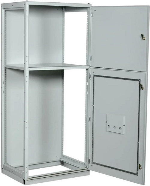 Шкаф напольный IEK YKM51-1800-800-600-31 SMART металлический сборный ВРУ-2 1800х800х600 IP31