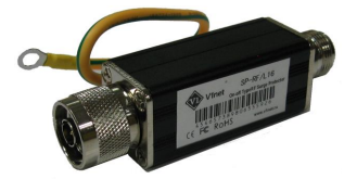 Грозозащита OSNOVO SP-RF/L16 для цепей 0-2ГГц, подключение N-штеккер (L16)