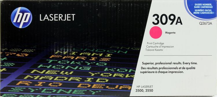 Картридж HP Q2673A для CLJ 3500, пурпурный, 4000 страниц