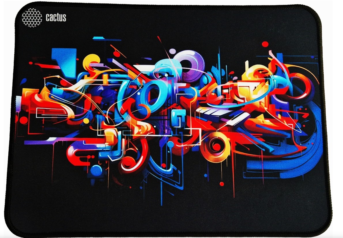  Xcom-Shop Коврик для мыши Cactus CS-MPC-PRO10XL Graffiti 400x300x3мм
