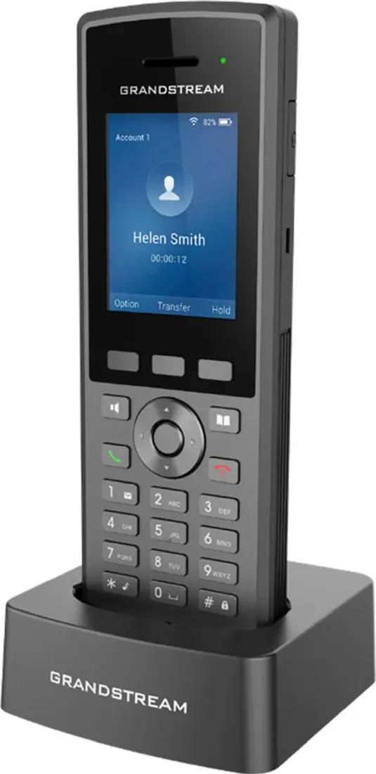 Телефон SIP Grandstream WP825 Wi-Fi, ЖК-дисплей TFT, 2,4 (240 x 320), IP67, 2 линии, Bluetooth