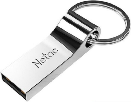 Накопитель USB 2.0 32GB Netac NT03U275N-032G-20SL U275, с кольцом, металлическая