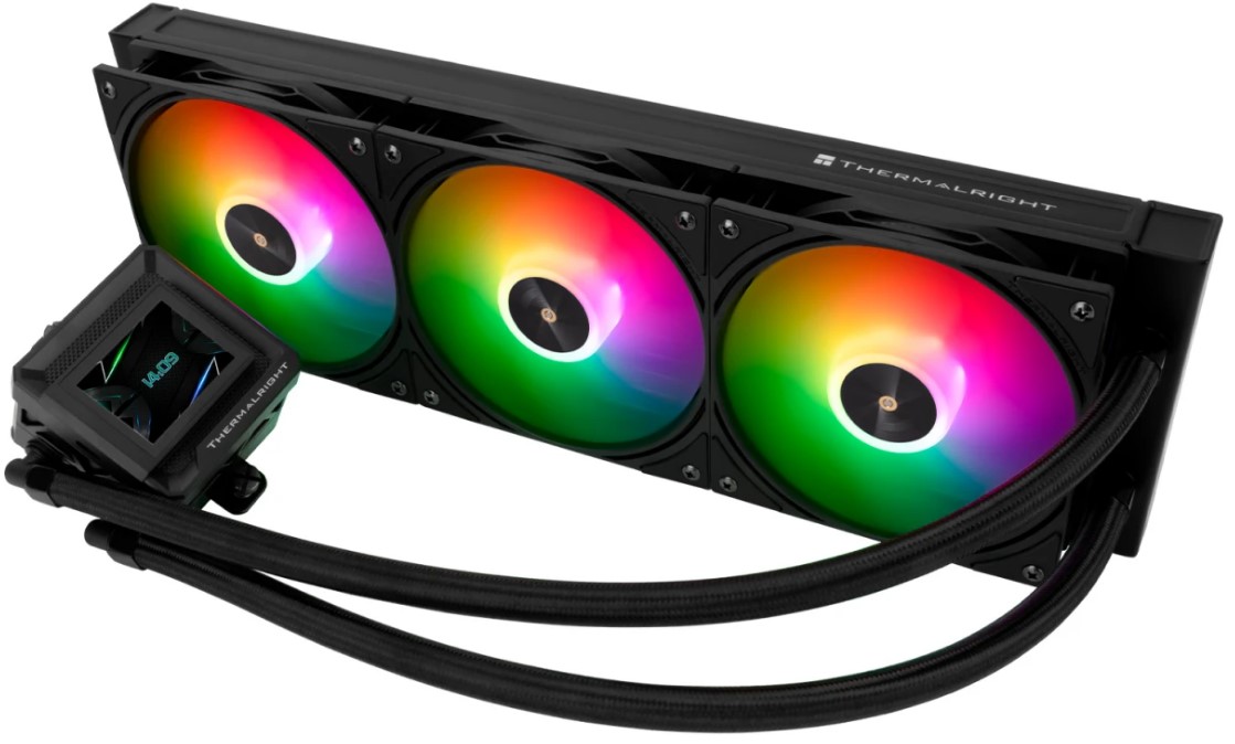 Система охлаждения жидкостная Thermalright Frozen Warframe SE 360 Black ARGB LGA115x/1200/1700/1851/AM4/AM5 (3*120mm, 2000rpm, 70.84CFM, 30dBa)