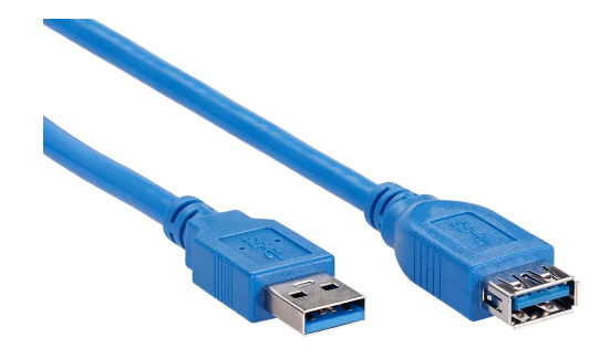 Кабель удлинительный iOpen ACU302-1M USB3.0 Am-Af 1m (Aopen/Qust)