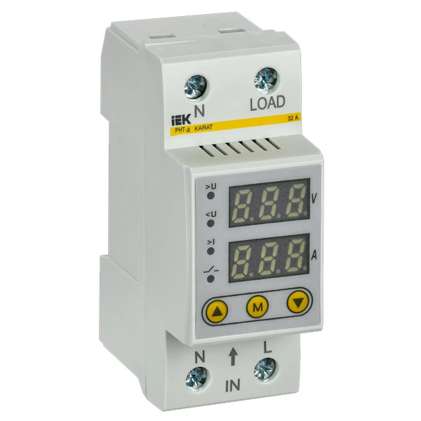 Реле IEK IVC21-1-32 напряжения и тока РНТ-д однофазное 36мм 32А