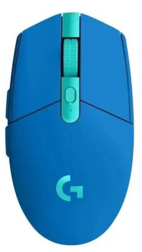 Мышь Wireless Logitech G304 Lightspeed 910-006026 синий оптическая 12000dpi USB 5but