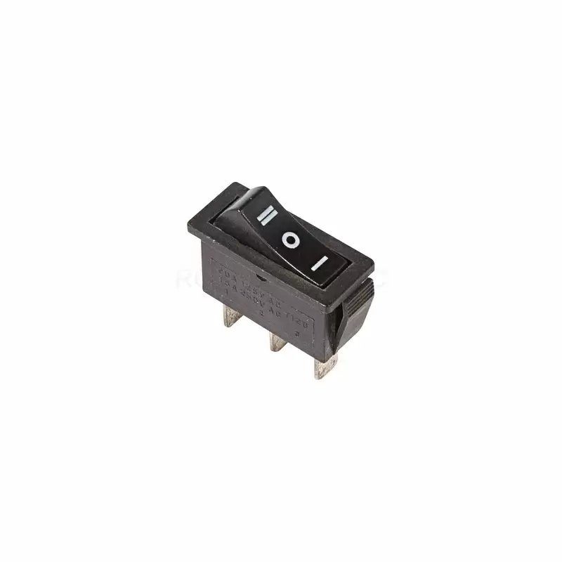 Переключатель Rexant 36-2220 клавишный 250V 15А (3с) ON-OFF-ON черный с нейтралью (RWB-411, SC-791)