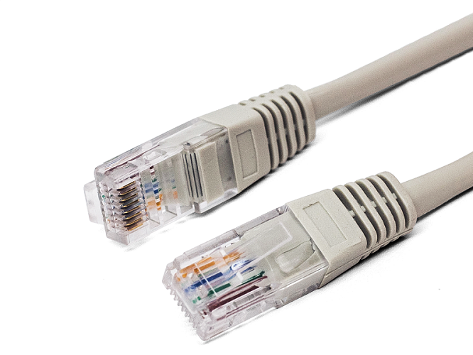 Комплект Кабель патч-корд U/UTP 5e кат. 0.5м Filum FL-U5-0.5M 26AWG(7x0.16 мм), омедненный алюминий (CCA), PVC, серый/25 25 шт