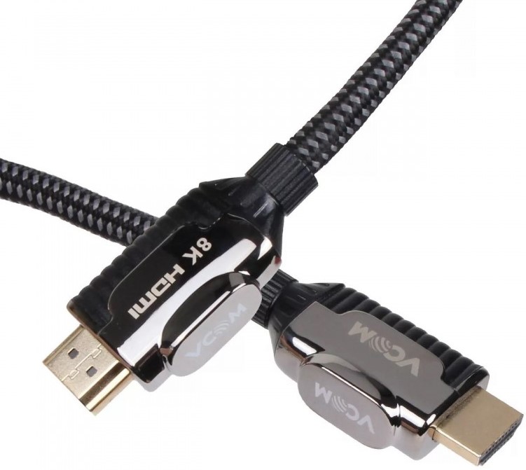 Кабель интерфейсный HDMI VCOM CG864-3M 19M/M,ver. 2.1, 8K/60Hz 3m
