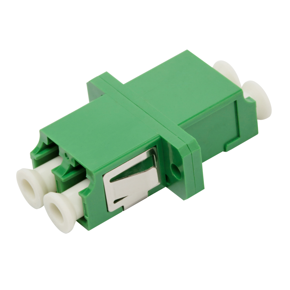 Адаптер Lanmaster LAN-2LCS-AM-APC оптический LC, SM/APC, корпус SC, дуплексный