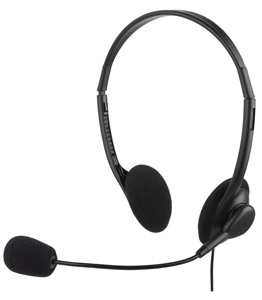 Гарнитура проводная Oklick HS-M143VB 50 - 16000 Гц, mini jack 3.5 mm