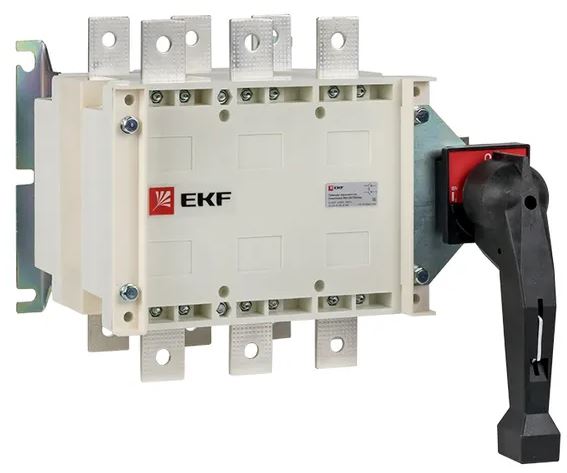 Рубильник-переключатель EKF pscs-400-3 400A 3P c рукояткой управления для прямой установки PowerSwitch