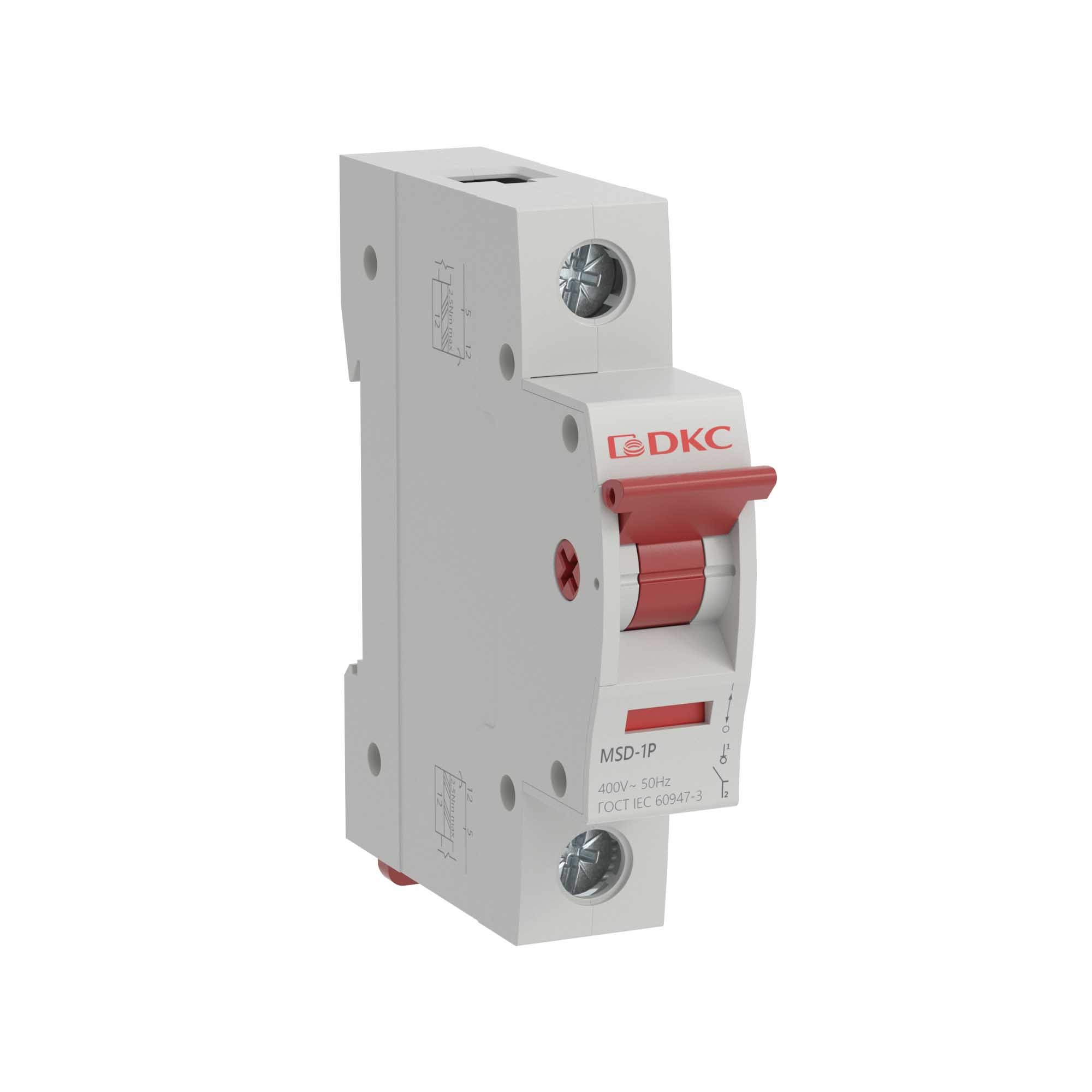 Выключатель нагрузки DKC MSD-1P100 модульный MSD 1P 100A, YON max