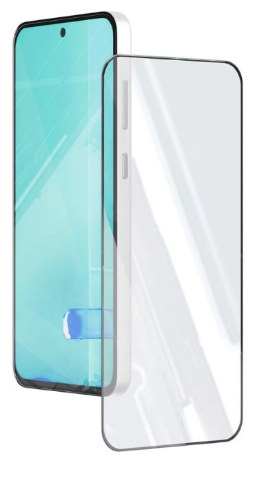Защитное стекло VLP для Samsung Galaxy S24 FE с черной рамкой