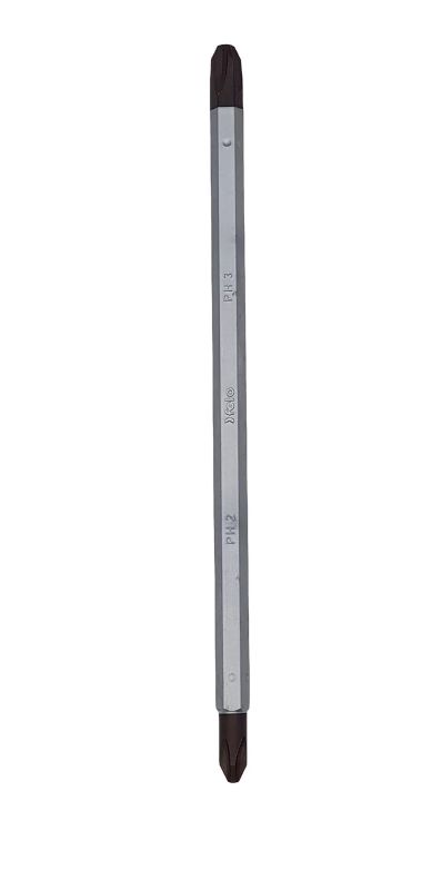 Бита Felo 06202304 двухсторонняя PH2/PH3 160 мм Industrial