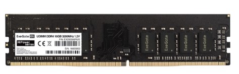 Модуль памяти DDR4 16GB Exegate EX295580RUS PC4-25600 3200MHz CL19 1.2V