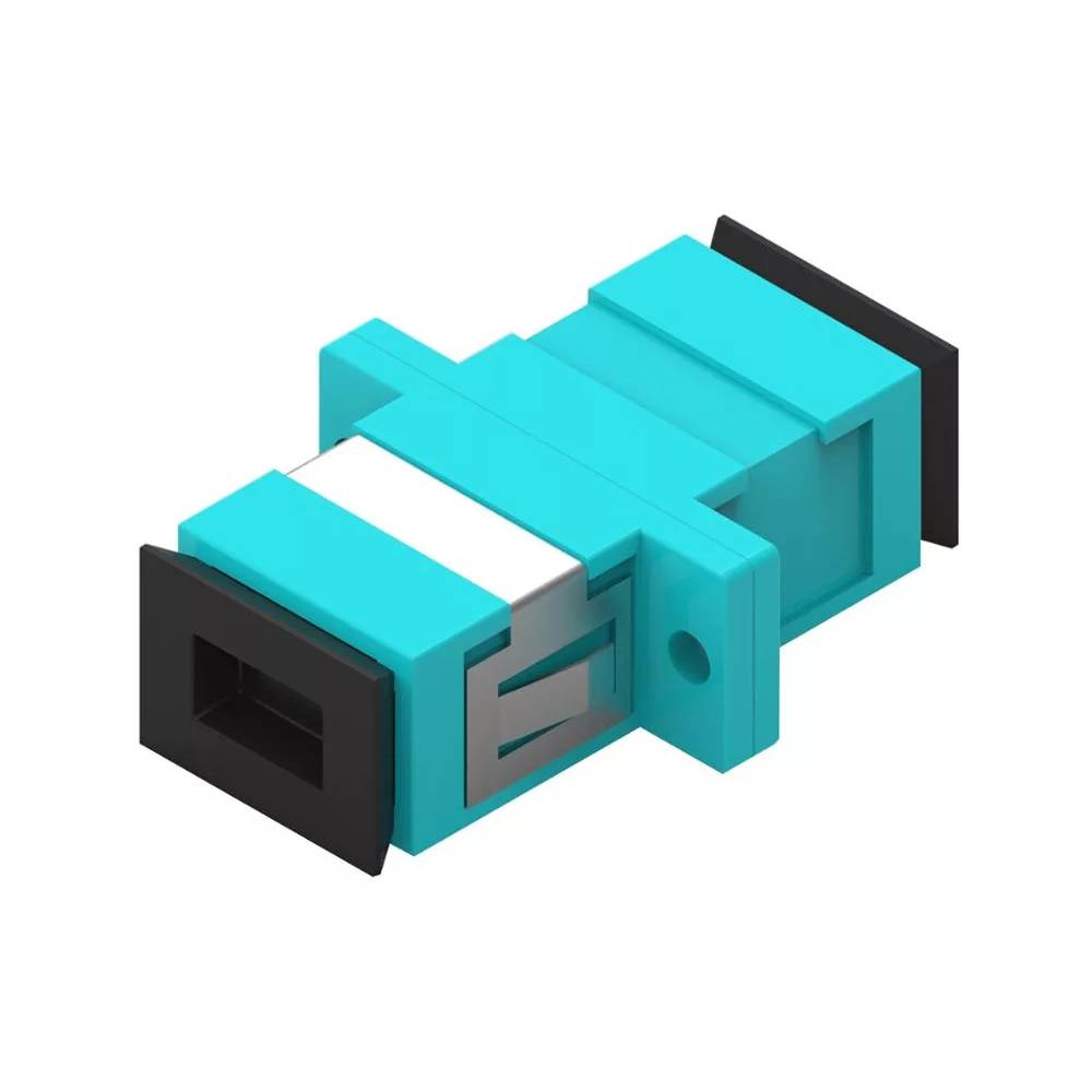 Адаптер Lanmaster LAN-SC-AM-OM3 оптический SC, OM3, симплексный
