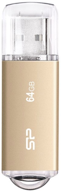 Накопитель USB 2.0 64GB Silicon Power SP064GBUF2M01V1C Ultima II шампанское