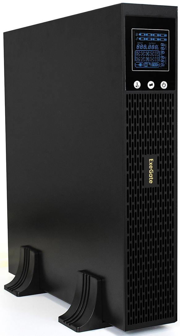 Источник бесперебойного питания Exegate SinePower UHB-2000.LCD.AVR.C13.RJ.USB.2U EP285644RUS 2000VA/1600W, LCD, AVR, 8*IEC-C13, RJ45/11, USB, Rackmoun