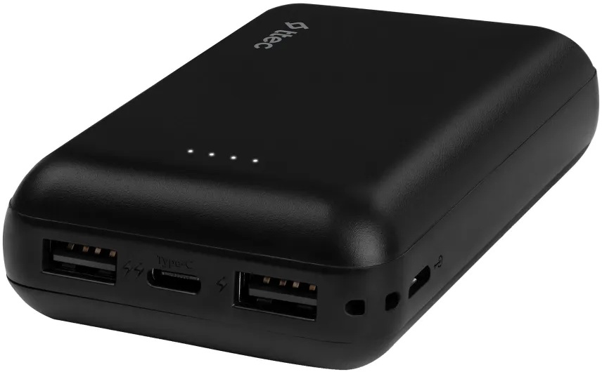 Аккумулятор внешний TTEC ReCharger Duo 2BB187S 10000mAh, USB-C, цвет: черный