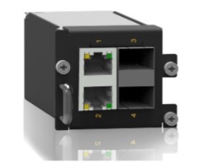 Модуль Kyland SM6.6-2GX2GE-1U 301031030 1U Module with 2 10/100/1000Base-TX RJ45 ports and 2 1000Base-X SFP ports