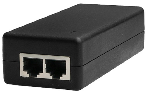 Инжектор PoE Wi-Tek WI-POE55-48V-60W PoE 1000Base-T, 802.3at/af 48В 30Вт, 100-220В